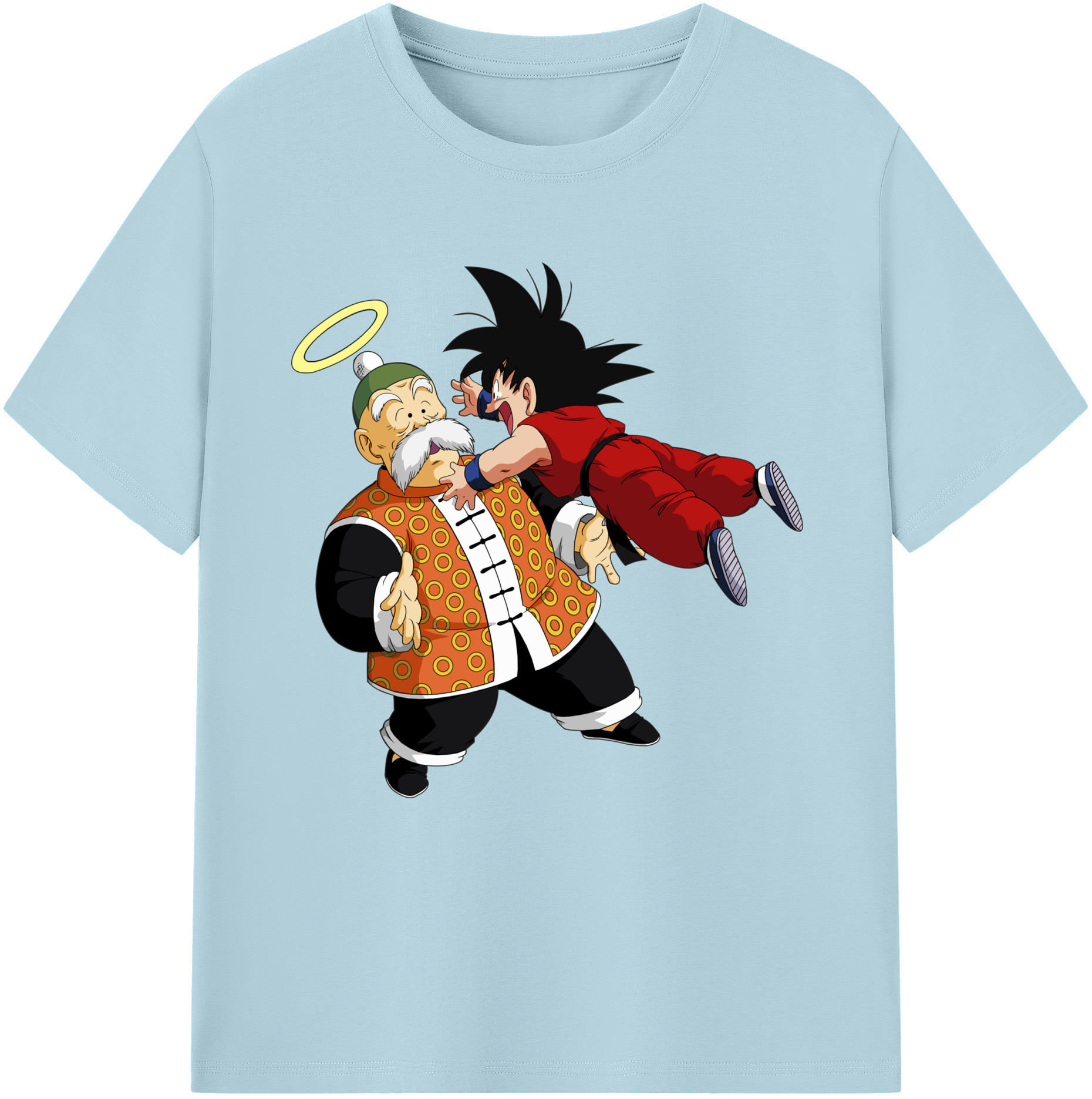 （画像用） ドラゴンボール 孫悟空（そん ごくう）Son Goku カカロット DRAGON BALL Kakarotto 綿100％半袖Tシャツ（フロントプリント）
